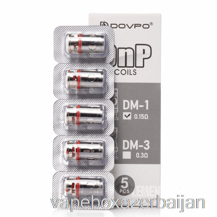 E-Juice Vape DOVPO DnP Replacement Coils 0.15ohm DnP DM-1 Coils